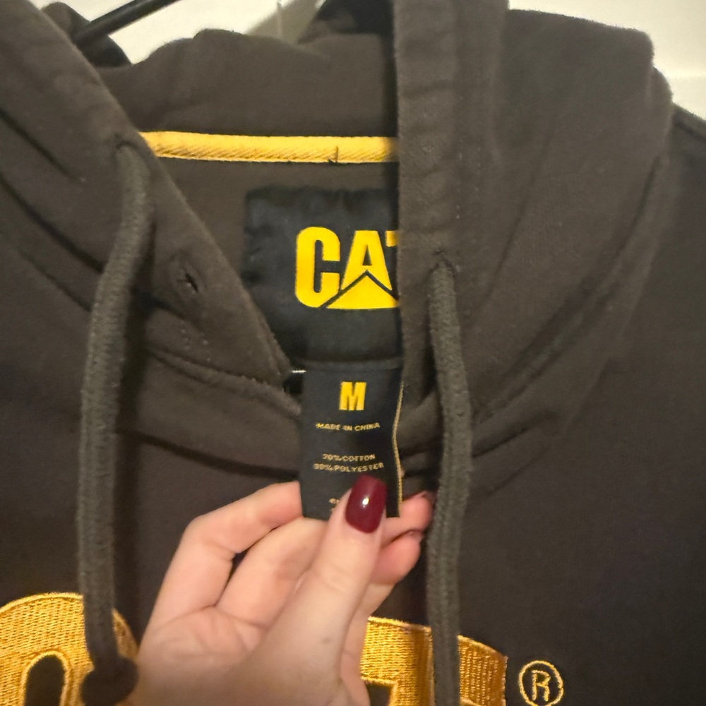 CAT Women's Brown Hoodie
